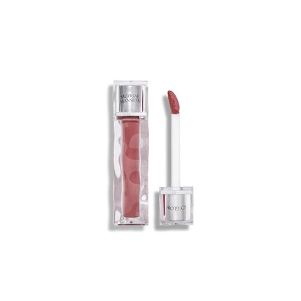 Obie Icy Glow Lip Tint, Vegan Collagen No-Stain Hydrating Gloss K-Beauty, 01 Petal