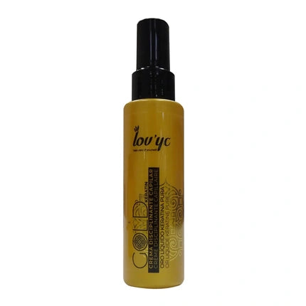 Cremă de păr cu keratină, Lovyc Elie Saab Gold Keratin Disciplining Hair Cream, 100ml