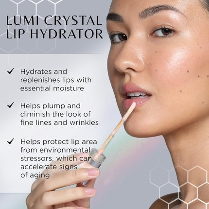 Cosmedix Lumi Crystal Liquid Crystal Lip Hydrator, Plumping Lip, 31 g, roz pal