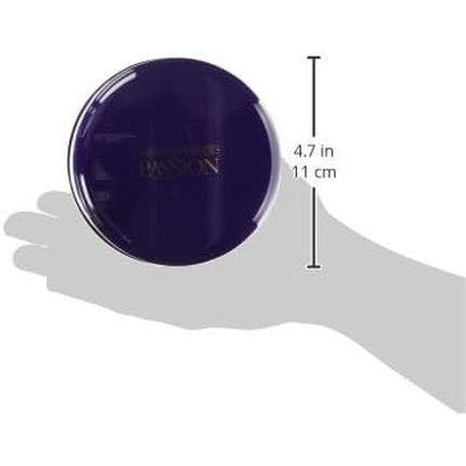 Pudră parfumată pentru corp Elizabeth Taylor Passion, 2.6 oz (74 g), ambalaj mov