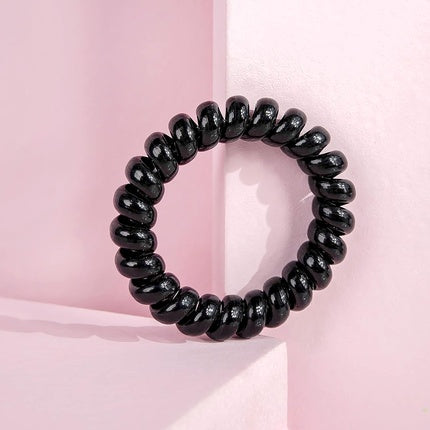 Brushworks Wonder Bobble Large, Elastic pentru Păr, Negru