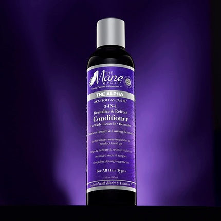 Balsam, The Mane Choice, 3-in-1, 236ml, negru