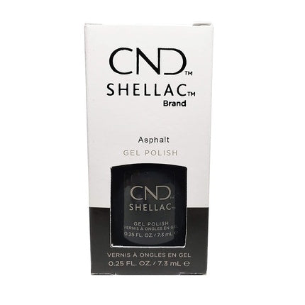 Lac de unghii gel, CND, Shellac Asphalt, 7ml