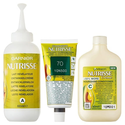 Crom pentru păr, Garnier Nutrisse Creme, 070 Toffee Blond Mediu