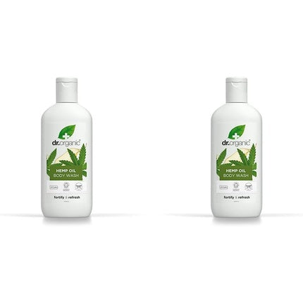 Gel de duș, Dr Organic, cu ulei de cânepă, 250ml
