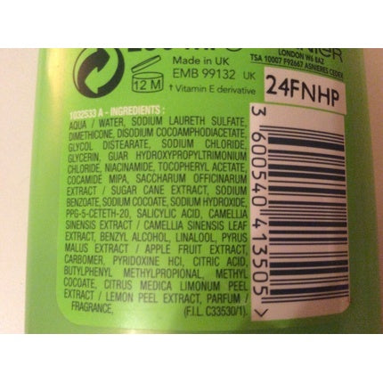 Șampon, Garnier Fructis, Colour Last, verde
