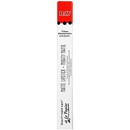 Ruj, Beauty Made Easy, Le Papier, roșu, 6g