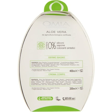 Set Îngrijire Corp, Omia, Aloe Vera, hidratant