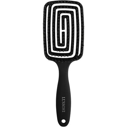 Perie pentru descurcare, TB Tools for Beauty, Lussoni Labyrinth, negru, mare