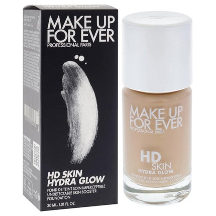 Fond de ten, Make Up For Ever, HD Skin Hydra Glow, nude