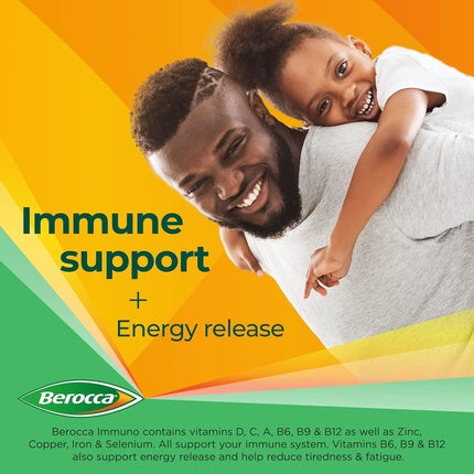 Supliment alimentar, Berocca, Immuno, portocaliu