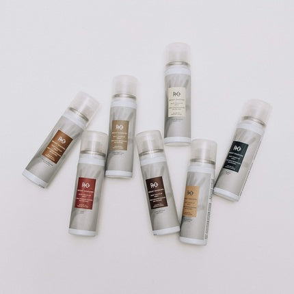 Spray R+Co Bright Shadows retuș păr blond închis, 45g