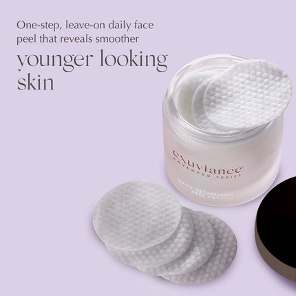 Peeling facial, Exuviance, Daily Resurfacing, alb