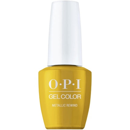 Gel de unghii OPI Gelcolor Metallic Finish Auriu