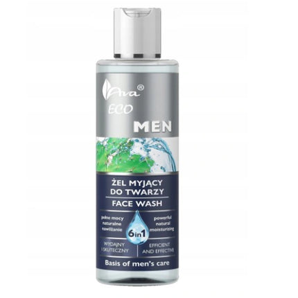 Gel curățare, Ava, Eco Men, 200 ml, transparent