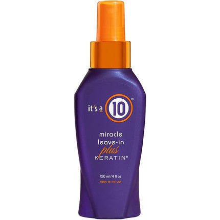 Condiționer fără clătire It's a 10 Miracle Leave-In Plus Keratin, 120ml