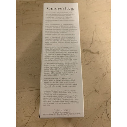 Ser Anti-Îmbătrânire, Omorovicza, Acid Fix, transparent