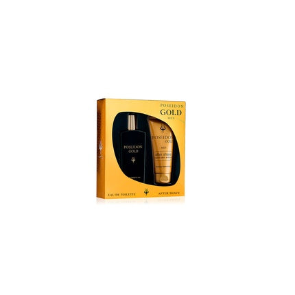 Set Parfum Instituto Español Poseidon Gold, Apa de toaletă și loțiune post-ras, 100 ml