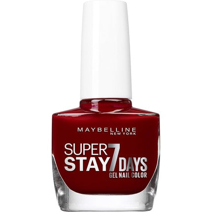Smalt unghii Gemey-Maybelline Tenue & Strong Pro 501 Red Lacquer, 14ml