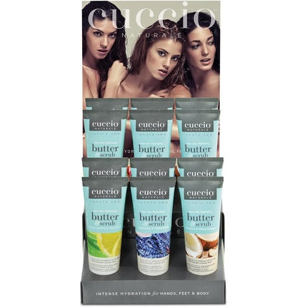 Exfoliant pentru corp, Cuccio, Coconut & White Ginger Butter Scrub, 118 ml, ambalaj tub