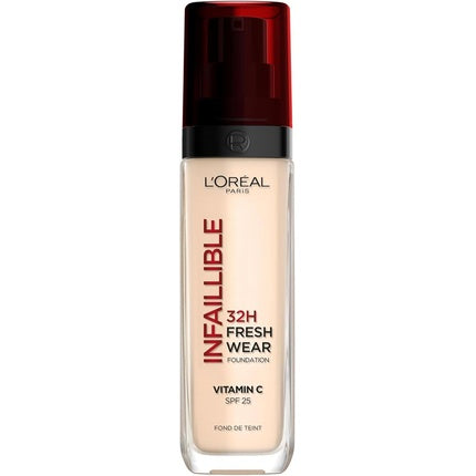 Fond de ten lichid L'Oréal Paris Infallible Fresh Wear, 30 ml, SPF 25