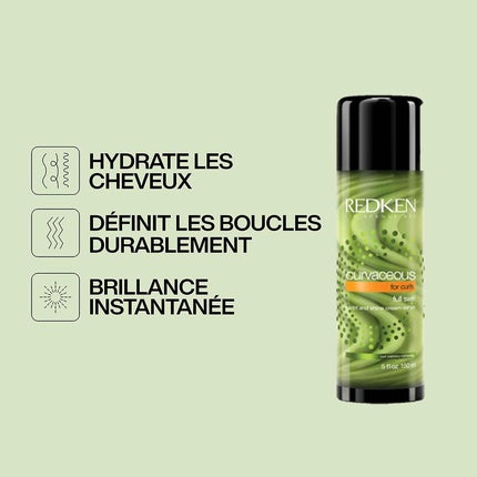 Crema-Serum Sculpt and Shine pentru par cret, Redken Curvaceous, 150ml
