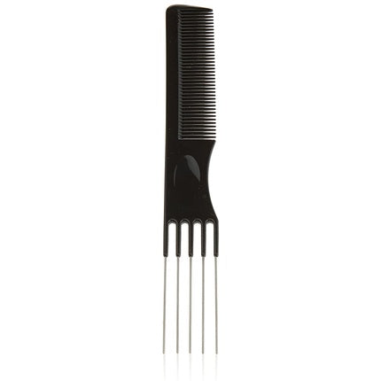Pieptene PostQuam Cosmetic, 5 cuie fier, negru