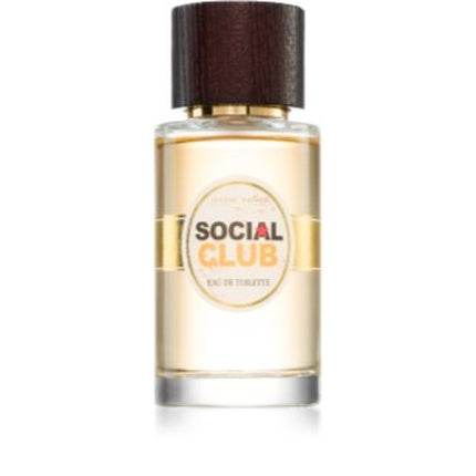 Jeanne Arthes Social Club - Parfum Bărbați, EDP, 100 ml, sticlă transparentă cu dop maro