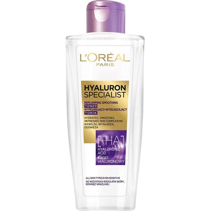 Tonic hidratant L'Oréal, Hyaluron Specialist, 200 ml