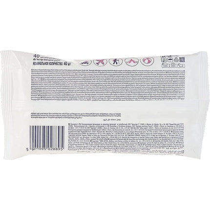Șervețele antibacteriene Cleanic, Travel Pack, 40 bucăți