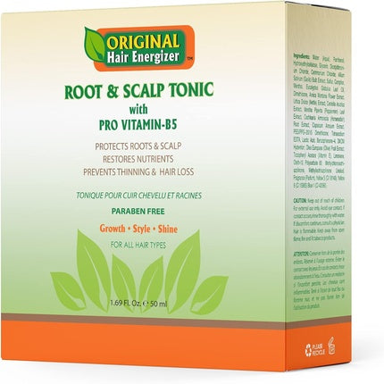 Tonică pentru rădăcinile și scalpul părului, Organic Hair Energizer, 50g