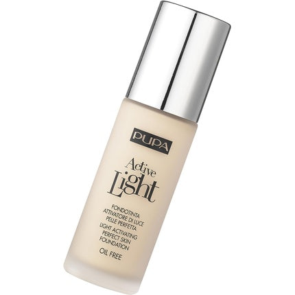 Fond de ten, Pupa Milano, Active Light, SPF 10, nuanta 002 Ivory