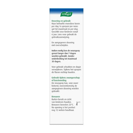 Avogel Cinuforce Nasal Spray, Nebulizor pentru nas, 20ml, Mentol, Extra Strong