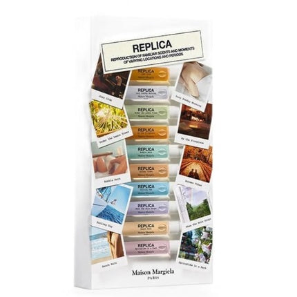 Perfum Sampler Set, Maison Margiela, REPLICA Memory Box Mini, 10 x 4 ml, cutie albă