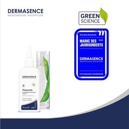 Tonic pentru scalp Dermasence Polaneth Liquid 75ml - Efect răcoritor și calmant