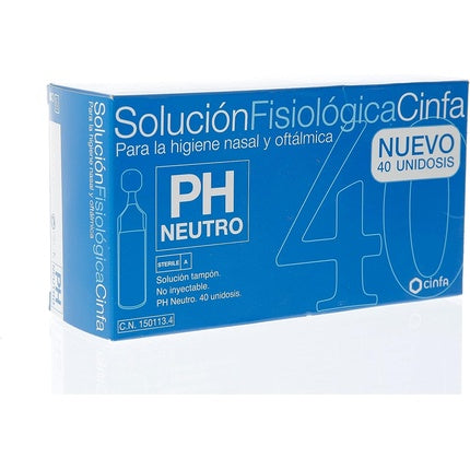 Soluție Fiziologică Cinfa 40 Doze pentru Igiena Nazală