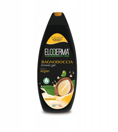 Gel de duș cu ulei de argan, Eloïderma, 600 ml