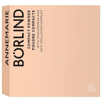 Pudră Compactă Annemarie Börlind, Teint Effective Natural Beauty, Beige, 9g