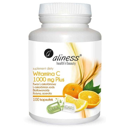 Vitamina C, Aliness, 1000 mg, pudră albă