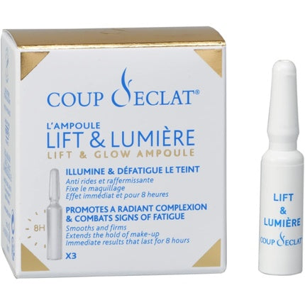 Coup D'Eclat Lift & Glow Ampoule, Asepia, 7 fiole, efect de luminozitate