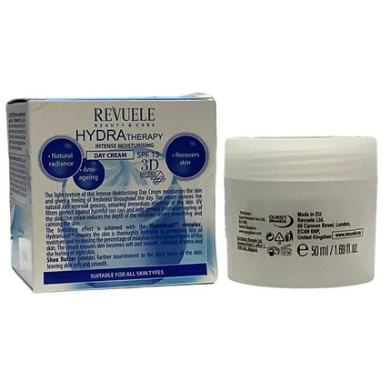Cremă de zi, Revuele, Hydra Therapy, alb