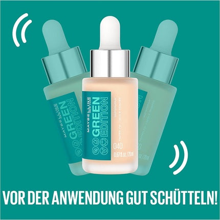 Fond de ten, Maybelline New York, Green Edition Superdrop Tinted Oil, 20ml