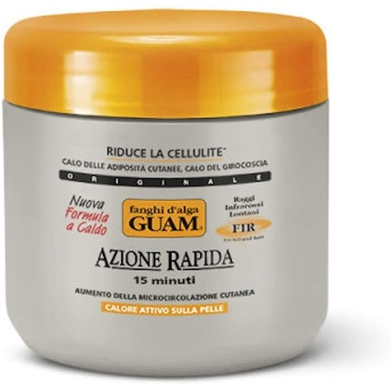 Cremă Anticelulitic Guam, Fast Action, 500 g, alb portocaliu