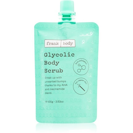 Scrub corporal cu acizi AHA, Frank Body, 100g