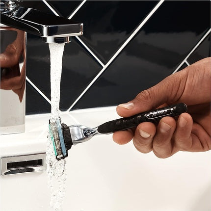 Lame Briciu, Gillette, Mach3, 16 buc, negru-albastru