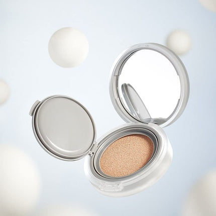 Fond de ten, Rom&nd, Nu Zero Cushion, bej deschis, semi-mat