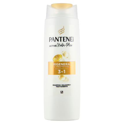 Șampon Pantene Pro-V Regenerate And Protect, Active Nutri-Plex, 3 în 1, 250 ml