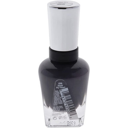 Lac de unghii, Sally Hansen, Complete Salon Manicure Steel My Heart, culoare gri metalizat