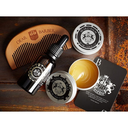 Pieptăn pentru barbă Dear Barber din lemn de păr