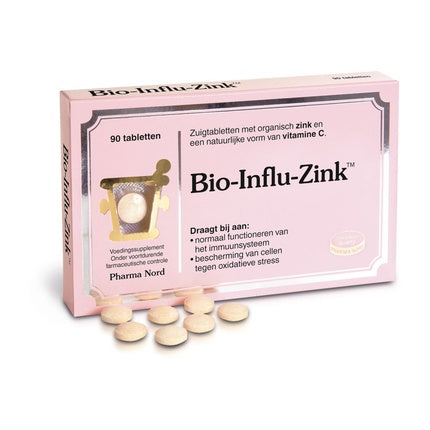 Tablete de supt Bio-Influ-Zinc, Pharma Nord, 90 buc
